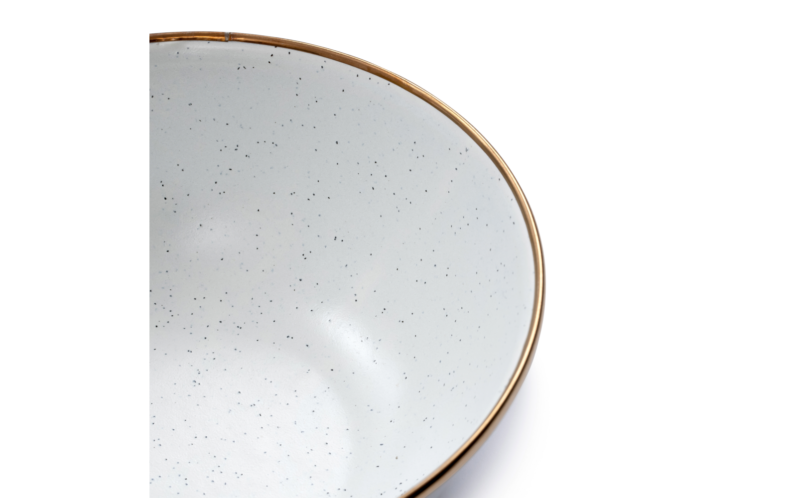 Emaljert bolle sett 2-deler egg shell bakside