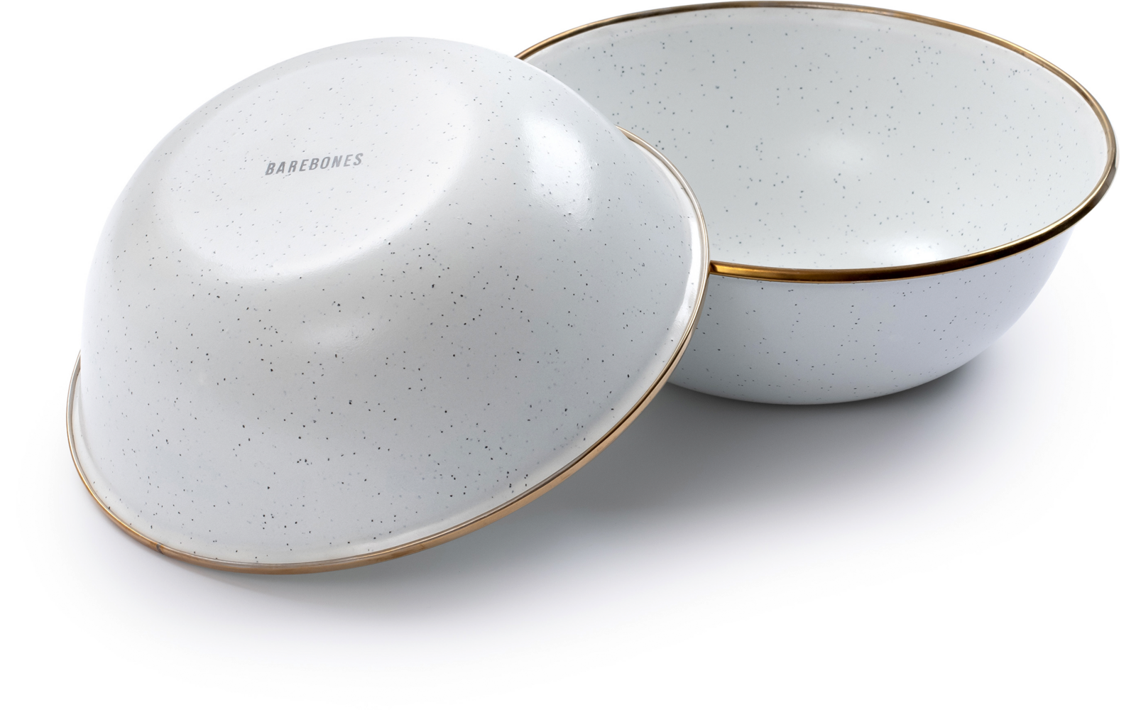 Emaljert bolle sett 2-deler egg shell, 185 g - Barebones