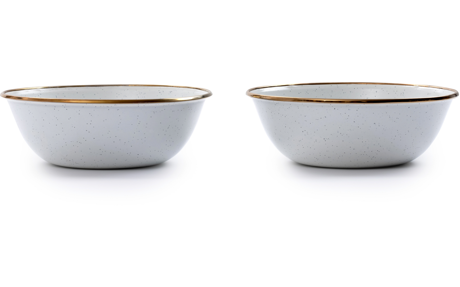 Emaljert bolle sett 2-deler egg shell, 185 g - Barebones
