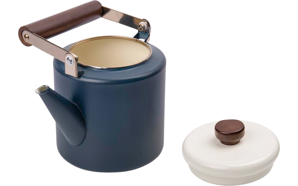 Emaljert tekanne Enamel 2-Tone 21,5x15,2x25,4 cm - Barebones bakside