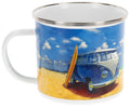 Emaljkopp T1 Bulli retro Beachlife 500 ml - VW Collection forfra