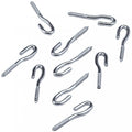 Endekroker for Spannfix gardinskinner 10-pack stål 2,3 cm for feste