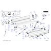 Endeplate venstre for markise Omnistor 5200 hvit - Thule detalj
