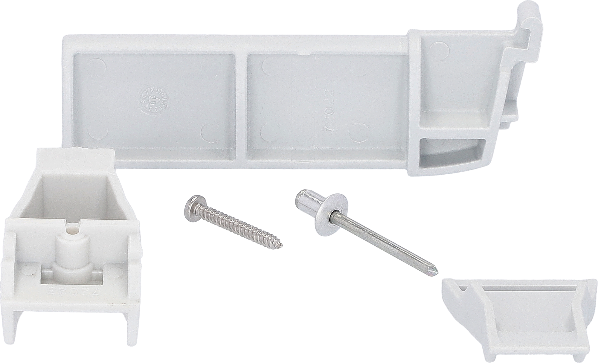 Endestykke klemmeprofil for Safari Residence/Panorama - Thule forfra