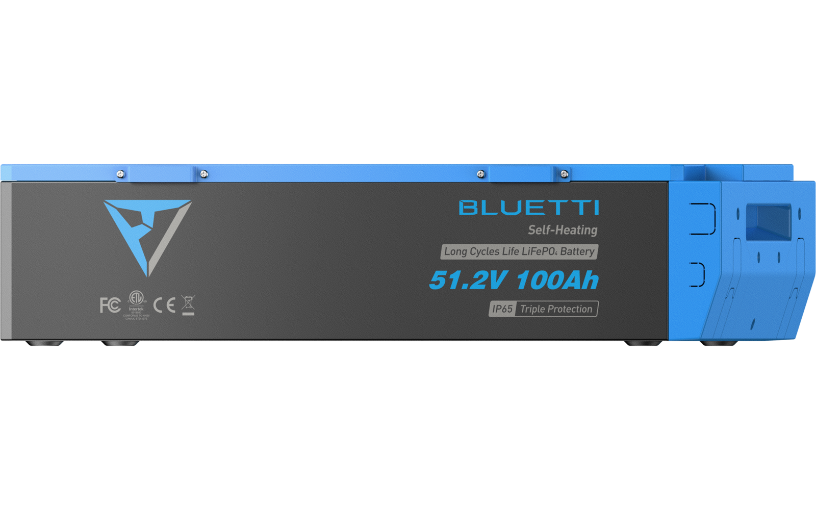 Montert Energisystem RV5 Power Hub 5000W med 5120 Wh LiFePO4 batteri i bobil