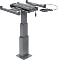 Ensøylet hevebord Catch HVK 317-704 mm aluminium forfra