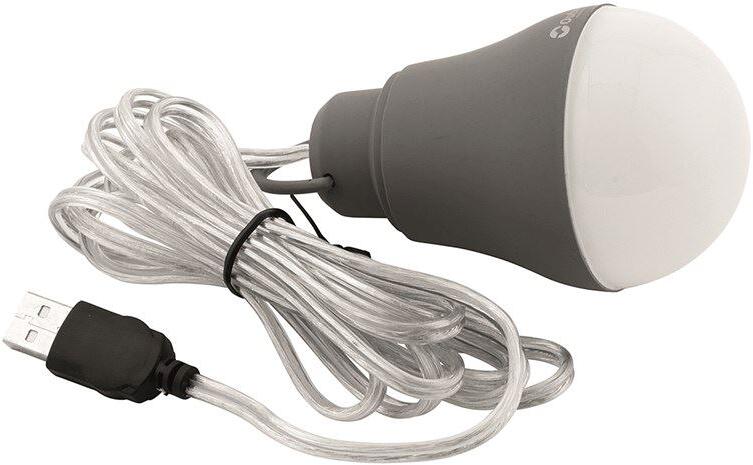Epsilon LED-lyspære med USB-tilkobling bakside