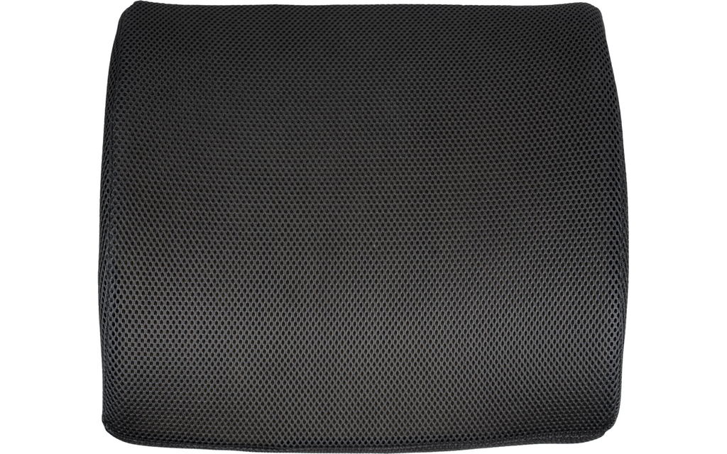 Detalj av 3D mesh polyester på Ergonomisk ryggpute med korsryggstøtte
