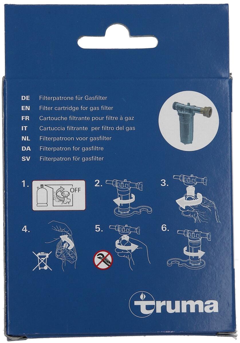 Detaljbilde av Erstatningspatron for gassfilter (versjon til 2018)