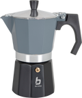 Espressokoker aluminium 6 kopper 350 g - Bo-Camp forfra