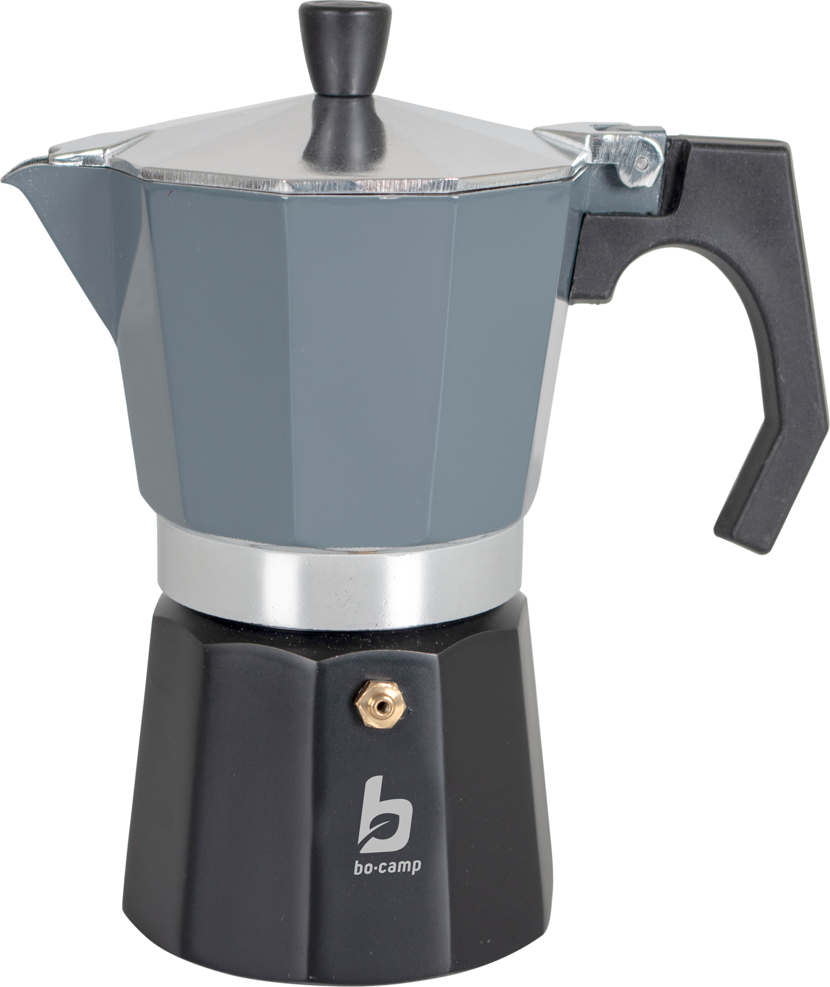 Espressokoker aluminium 6 kopper 350 g - Bo-Camp forfra