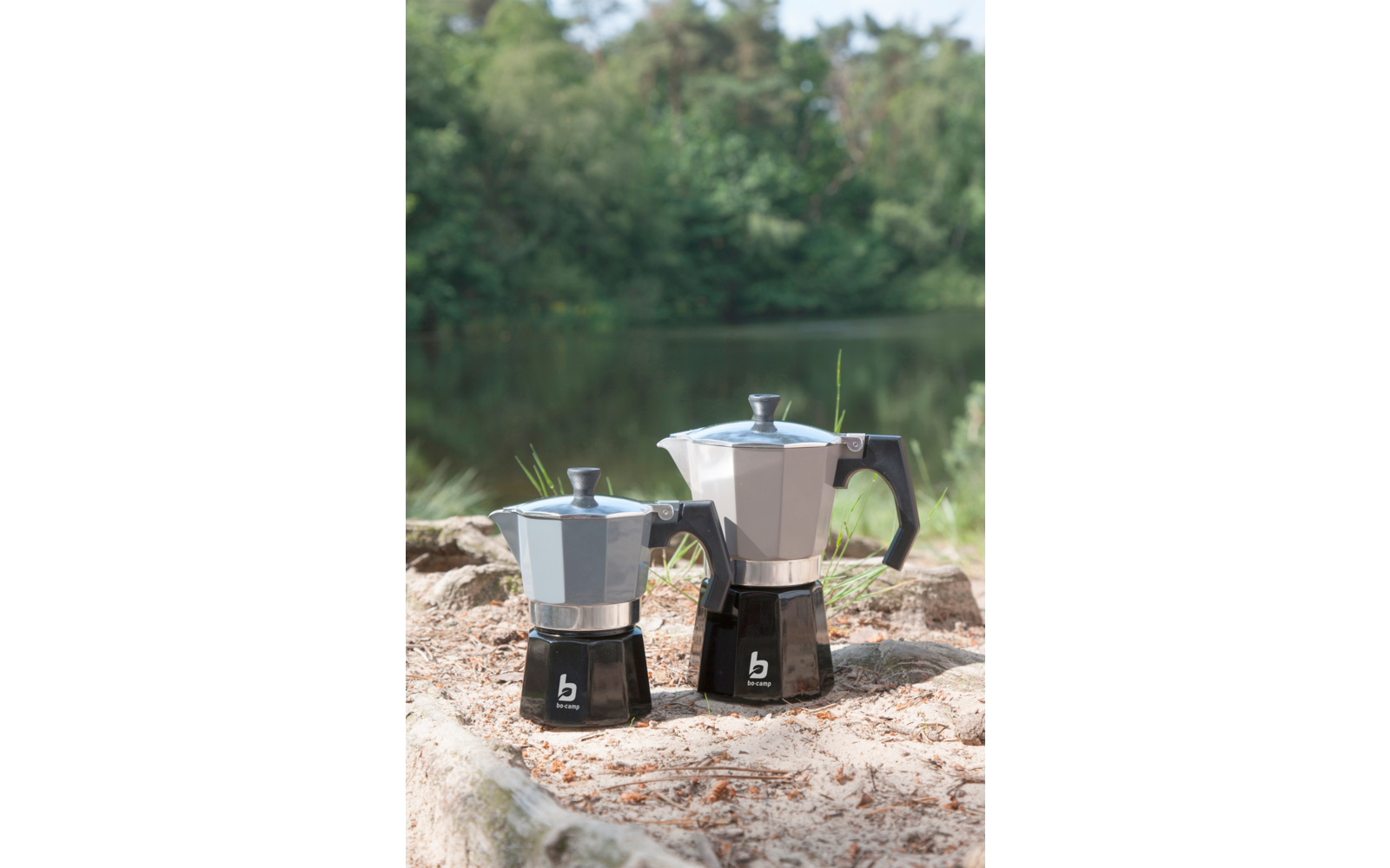 Nærbilde av Espressokoker aluminium 6 kopper 350 g - Bo-Camp