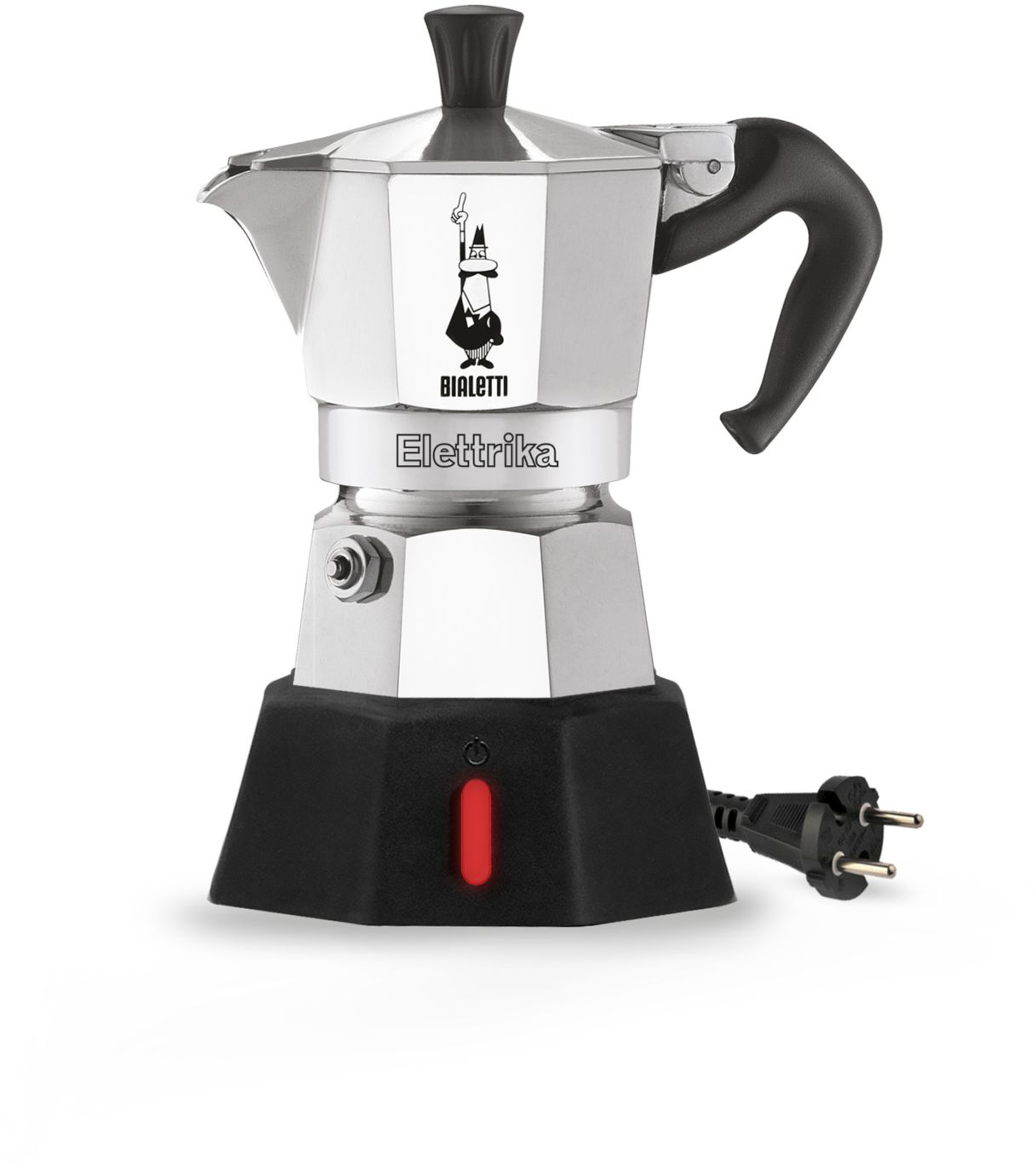 Espressokoker New Moka Elettrika 230 V 2 kopper for mobil kaffebrygging