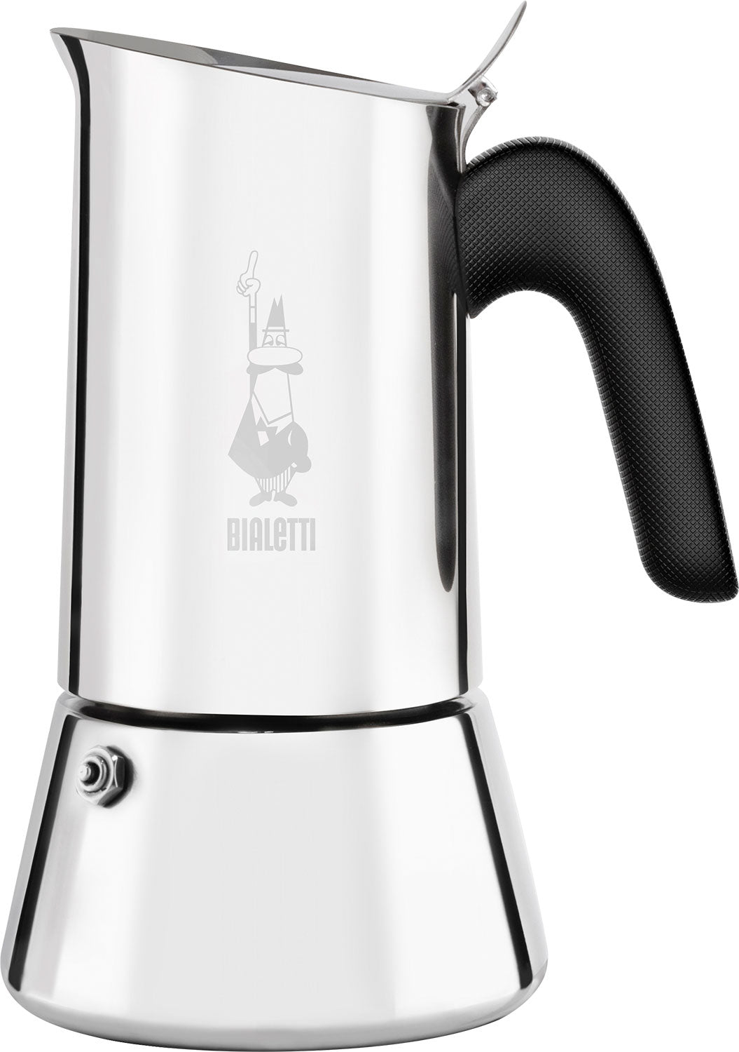Espressokoker Venus 235 ml 6 kopper rustfritt stål induksjon fra Bialetti