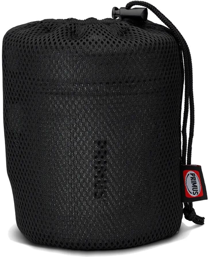 Essential Trek Pot gryte med stekepanne 1 liter aluminium detalj av håndtak
