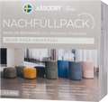 Etterfyllingspose Duo Family 4 x 300 g for Series 3/6 - Absodry forfra