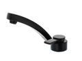 Ettgreps blandebatteri FLORENZ Kompakt matt svart 33 mm for campingbruk
