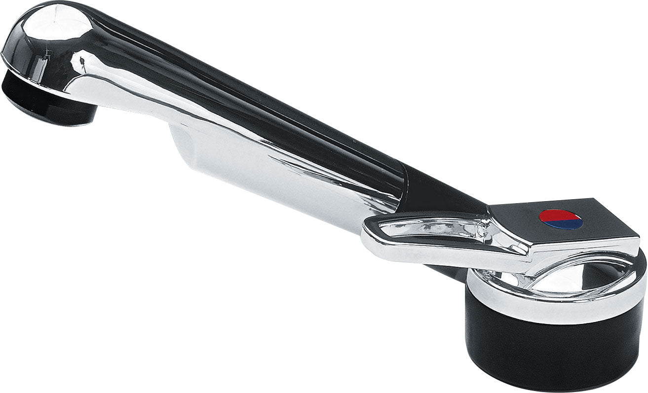 Ettgreps blandebatteri Keramik De Luxe lav profil 40 mm fra Reich sett forfra