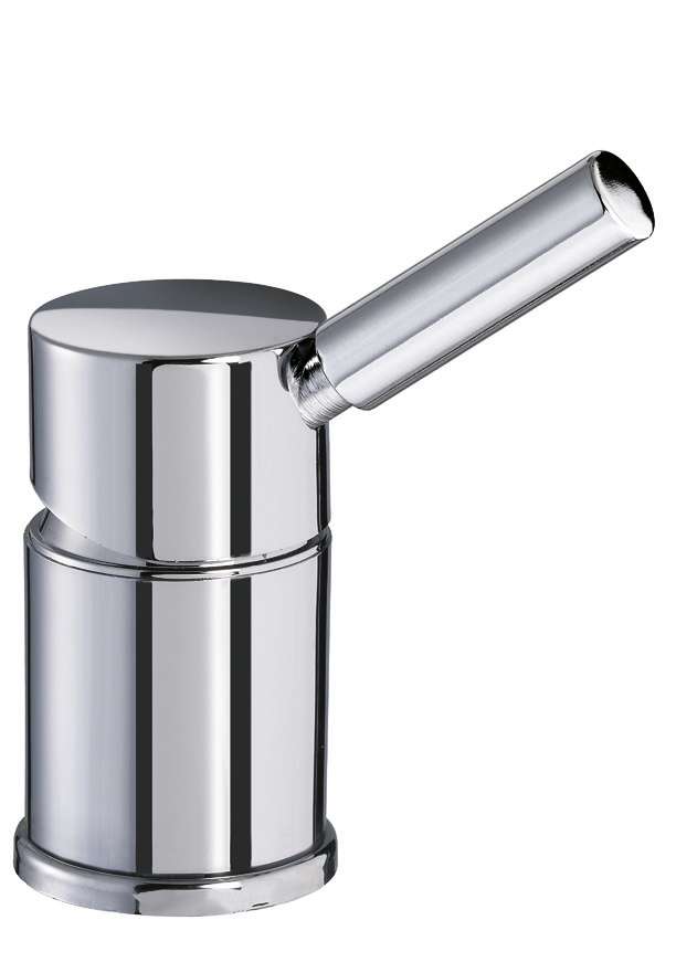 Ettgreps blandebatteri Trend E keramisk underbenk 33 mm krom sett forfra