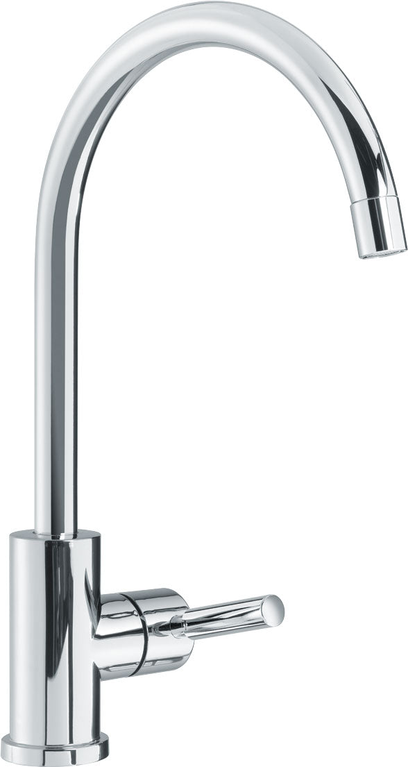 Ettgreps blandebatteri Trend S krom 360° messing IP67 fra fronten