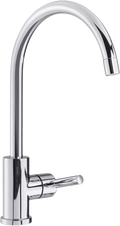 Ettgreps blandebatteri Trend S krom svingbar 360° fra front