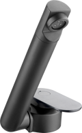Ettgreps blandebatteri Twister E sammenleggbar 40 mm 360° matt svart sett forfra