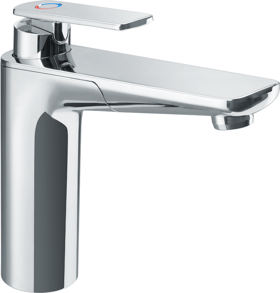 Ettgreps blandebatteri Vector S krom 199 mm forfra
