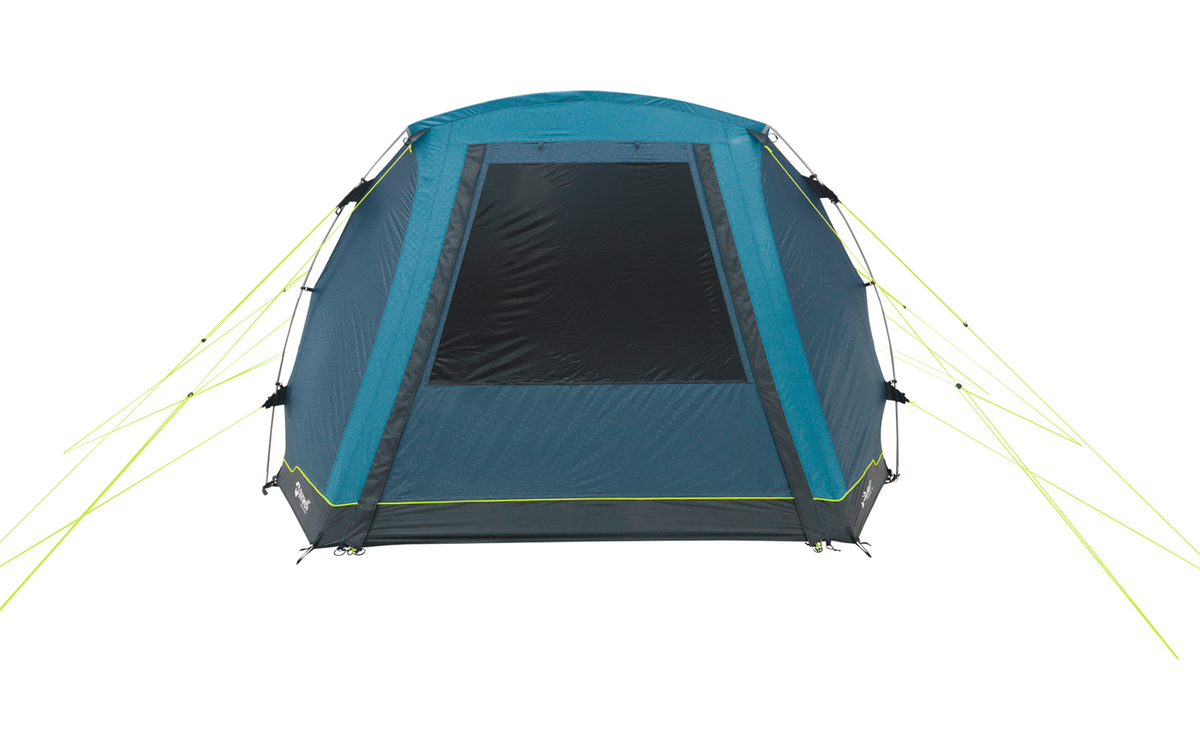 Familietelt Hornet 5 Air 5 personer luftstenger 20 kg - Outwell detalj av vindu med gardin