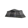 Familietelt Lagoon 4 for 4 personer 560x230x218 cm 2 soverom sett fra siden med vinduer