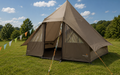 Familietelt Orsa Cabin for 8 personer 3000 mm 9,4 kg - Easy Camp sett forfra