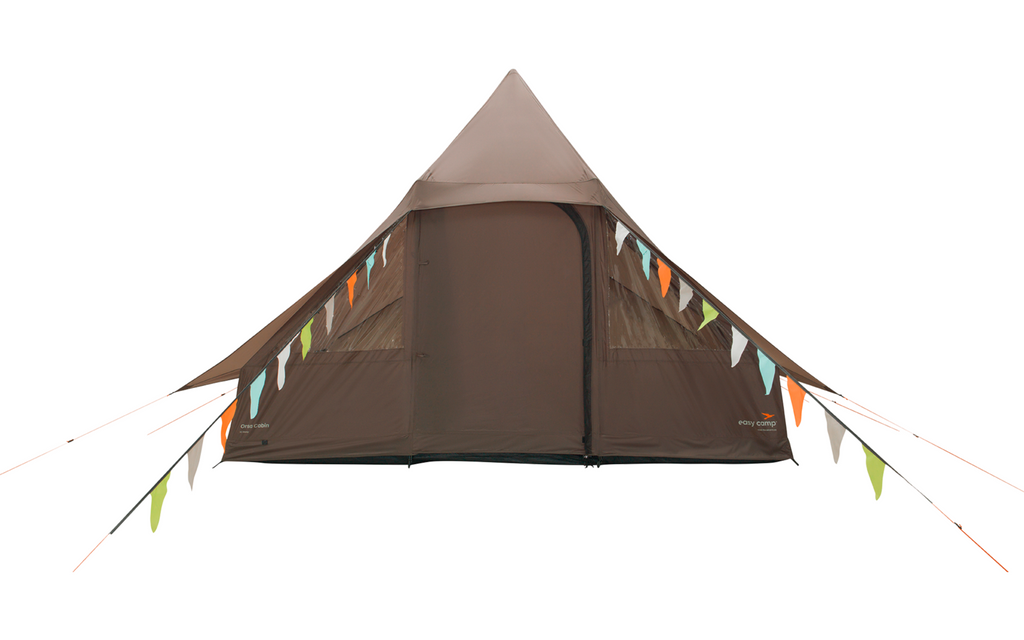 Familietelt Orsa Cabin for 8 personer - Easy Camp innvendig med ståhøyde 180 cm