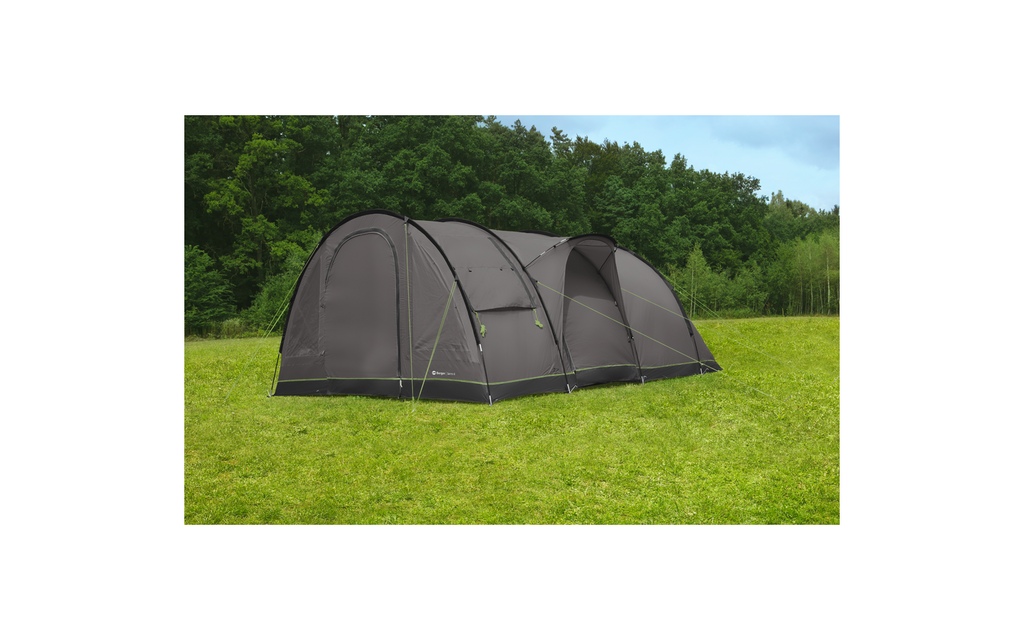 Familietelt Sierra 6 for 6 personer 480x380 cm 19,9 kg - sett bakfra
