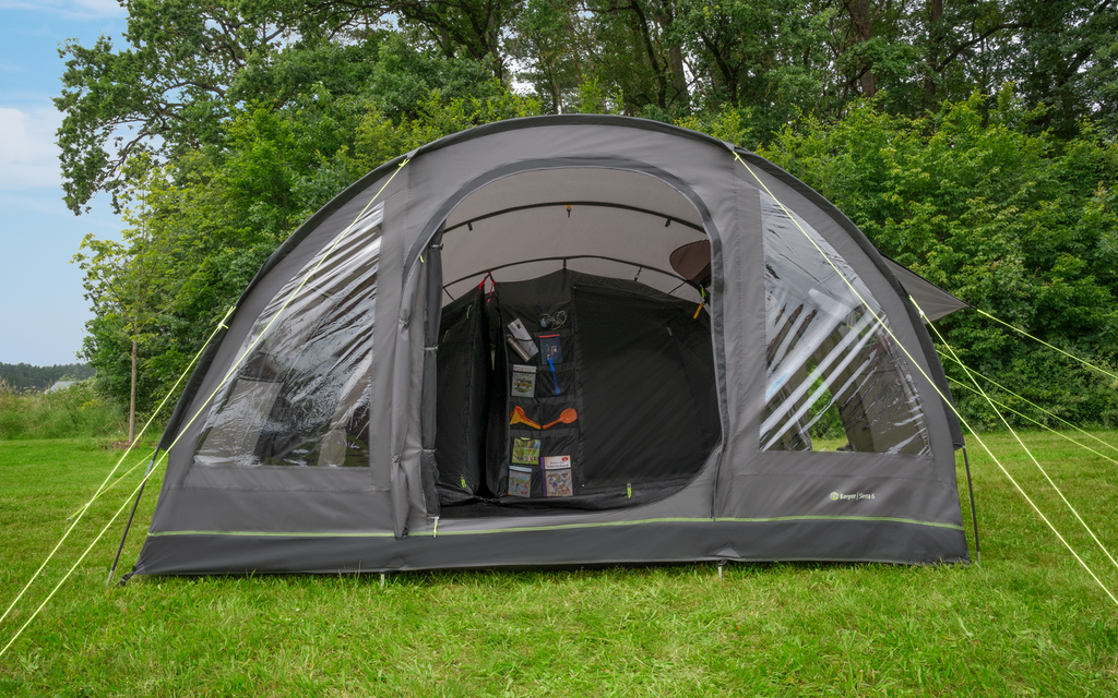 Familietelt Sierra 6 for 6 personer 480x380 cm 19,9 kg - detalj av lufteventil