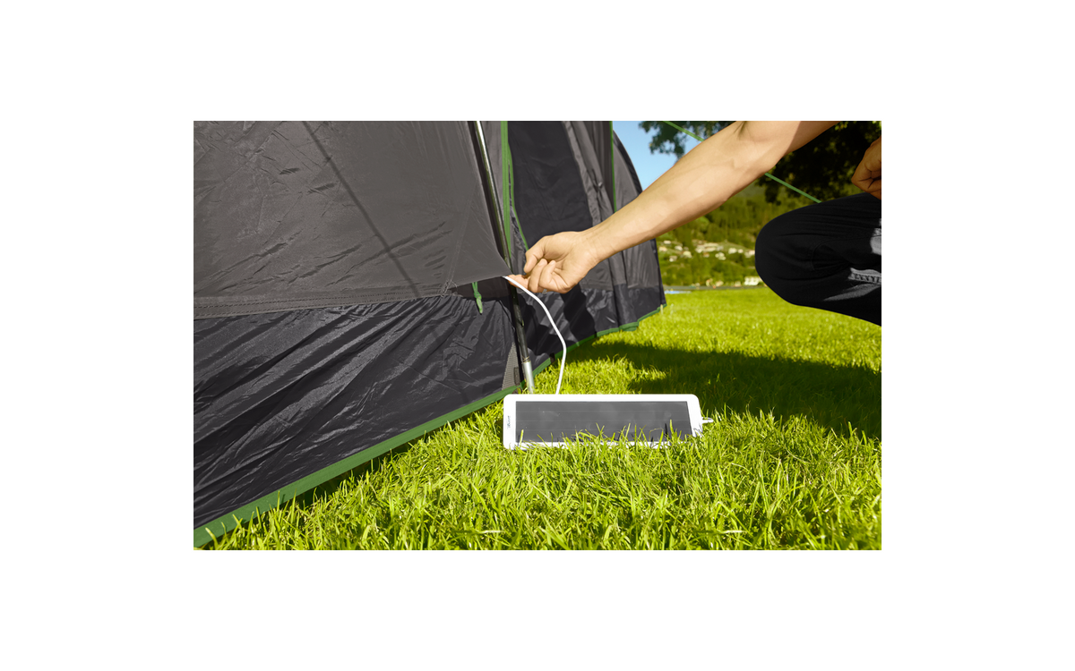 Familietelt Sierra 6 for 6 personer 480x380 cm 19,9 kg - med inngang brukt som solseil