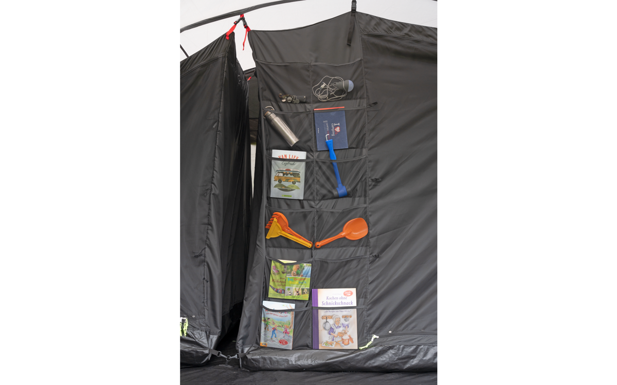 Familietelt Sierra 6 for 6 personer 480x380 cm 19,9 kg - med to soverkabiner