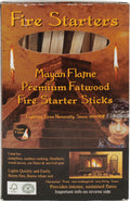 Fatwood Maya Stick naturlig opptenningsved 19,5 cm for enkel opptenning