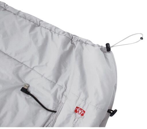 Detalj av Feater Light oppvarmbart sovepose-innlegg 130x80 cm - Grüezi-Bag