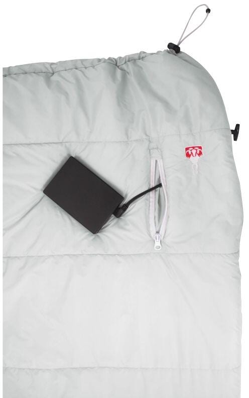 Montert Feater Light oppvarmbart sovepose-innlegg 130x80 cm - Grüezi-Bag