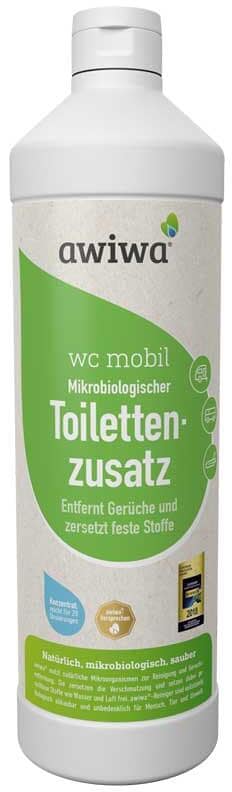 Fekaltanktilsetning for campingtoalett 1000 ml - Awiwa WC Mobil forfra