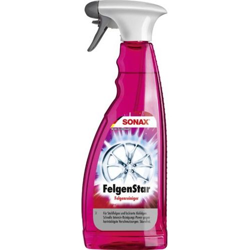 Felgrens Felgen Star syrefri 750 ml - Sonax flaske for felgrengjøring