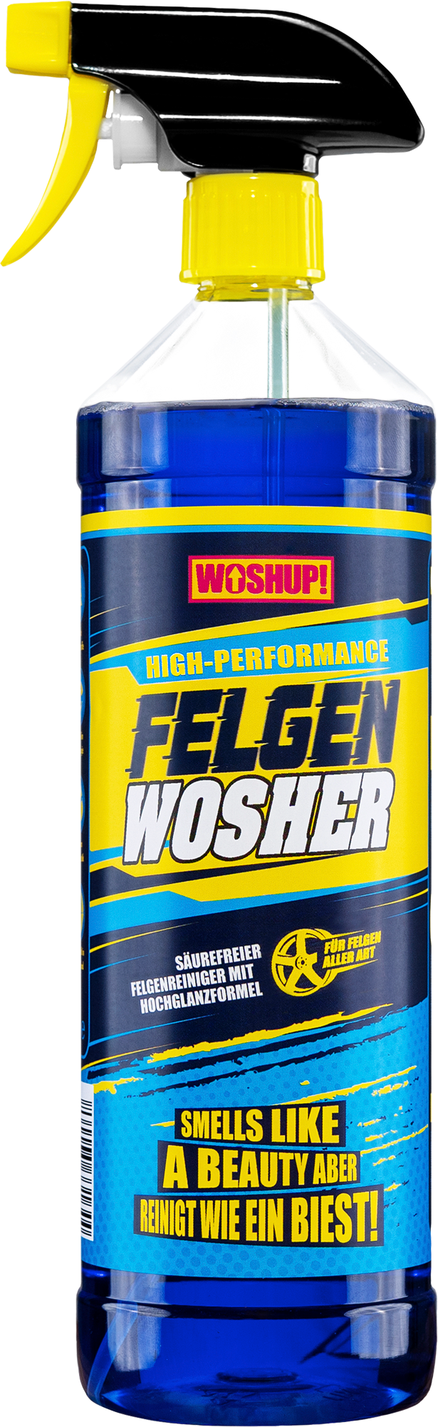 Felgrens Felgen Wosher 1 liter syrefri for alle felgtyper forfra