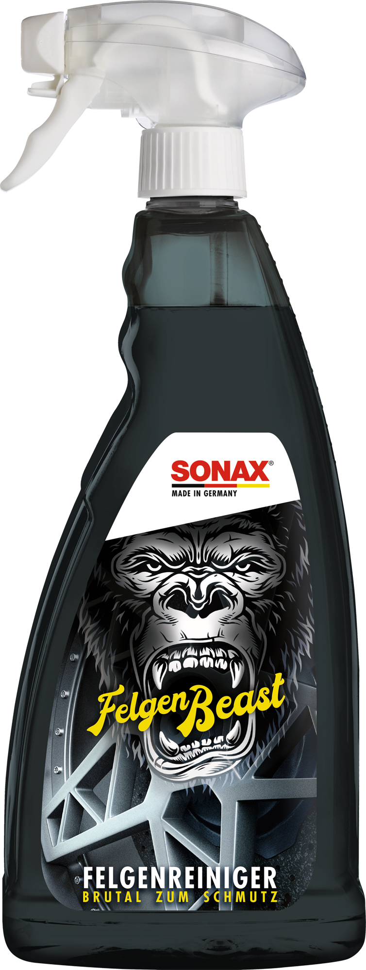Felgrens FelgenBeast 1 liter for stål- og lettmetallfelger fra Sonax