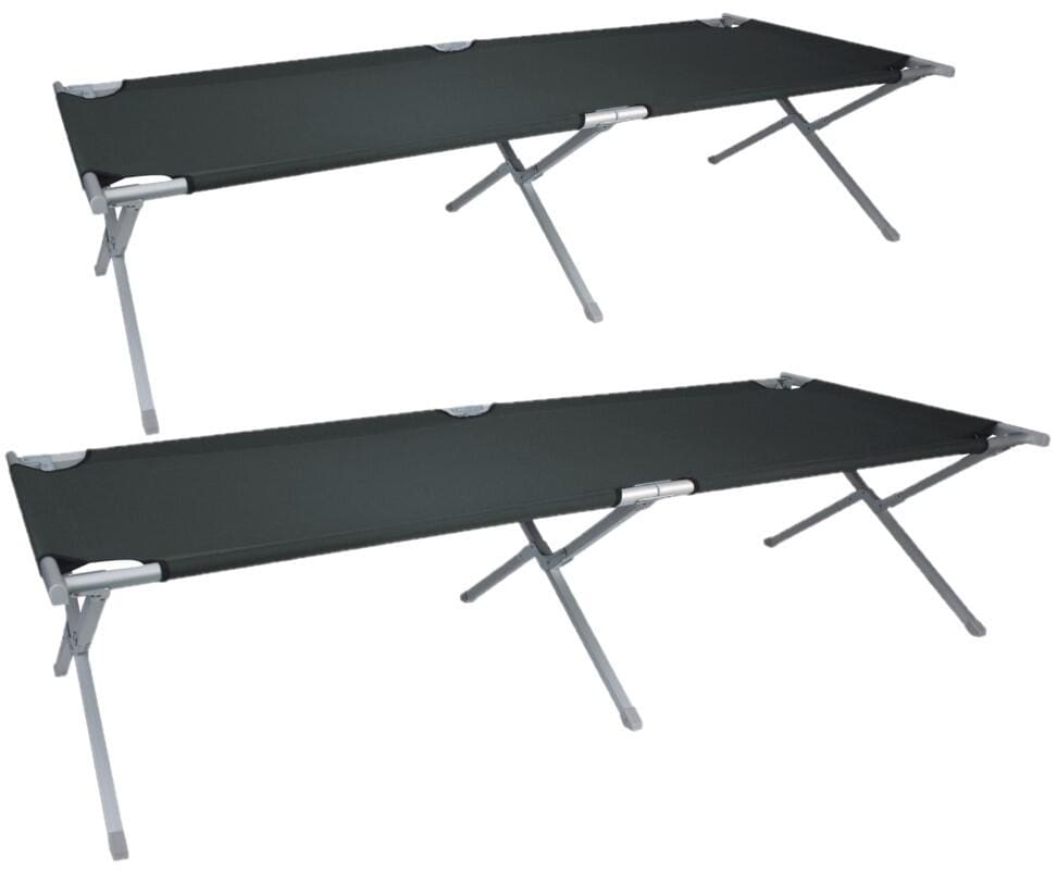 Feltseng Cannes aluminiumsramme 208x68 cm antrasitt forfra