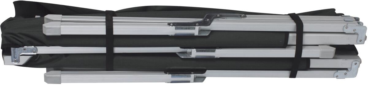 Feltseng Cannes aluminiumsramme 208x68 cm antrasitt montert i camping