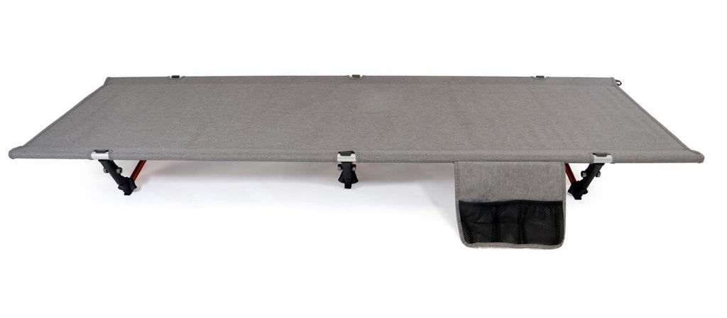 Feltseng Lifted 190x65 cm, høydejusterbar, 2,7 kg - BasicNature detalj av ben