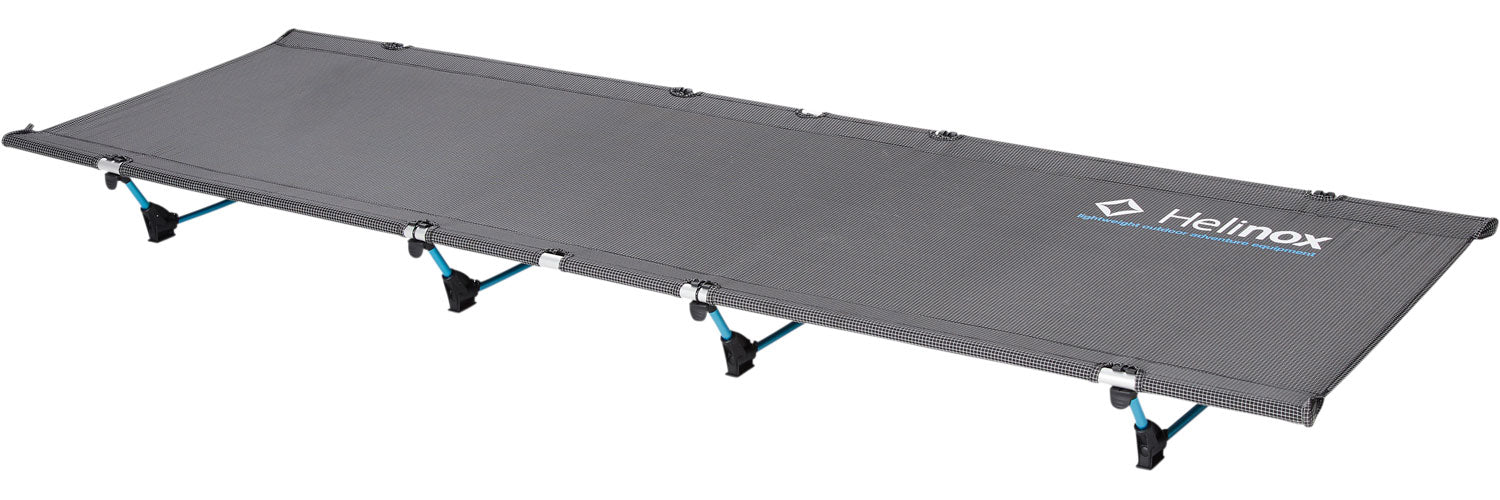 Feltseng Lite Cot svart 185 x 60 cm Helinox for camping