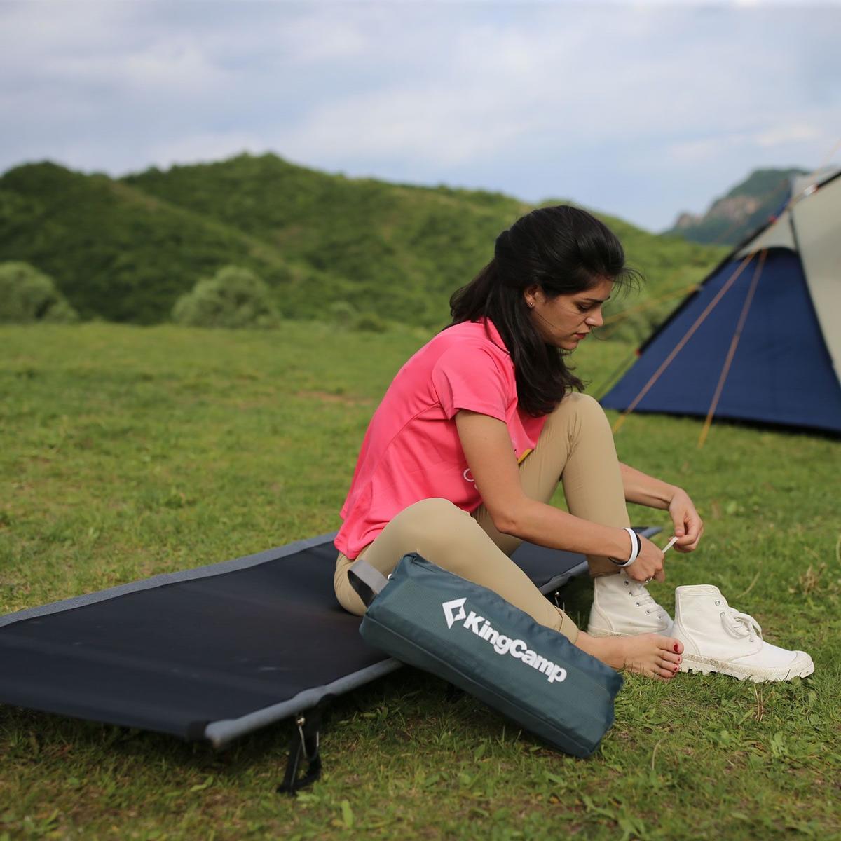 Feltseng Ultralight 190x64cm aluminium pakket sammen