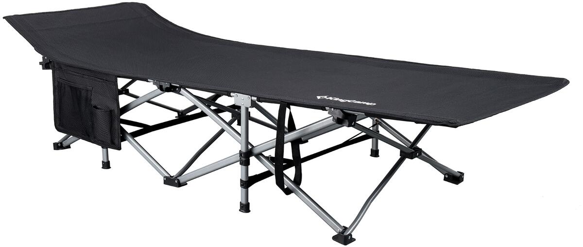 Feltseng XL 208x75cm, stål/aluminium, 200 kg kapasitet forfra