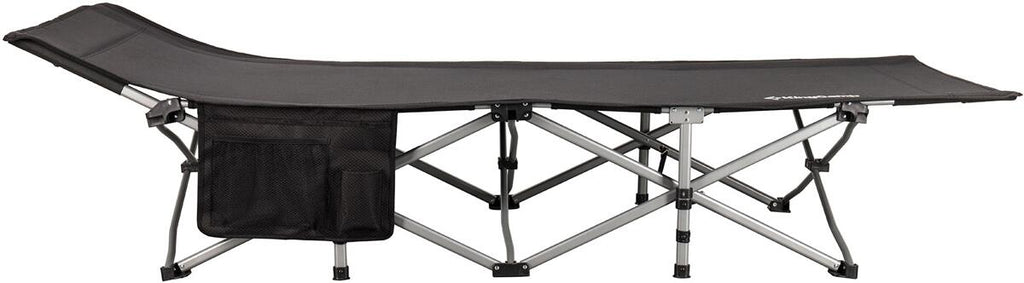Feltseng XL 208x75cm, stål/aluminium, 200 kg kapasitet bakside