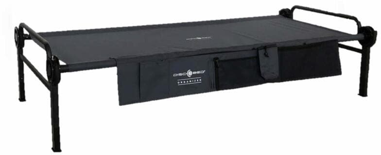 Feltseng XL med sidelommer 208x100x41 cm sett forfra